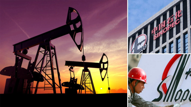 Çin petrol şirketi Sinopec, 180 milyon ton kaya petrolü rezervi keşfetti.