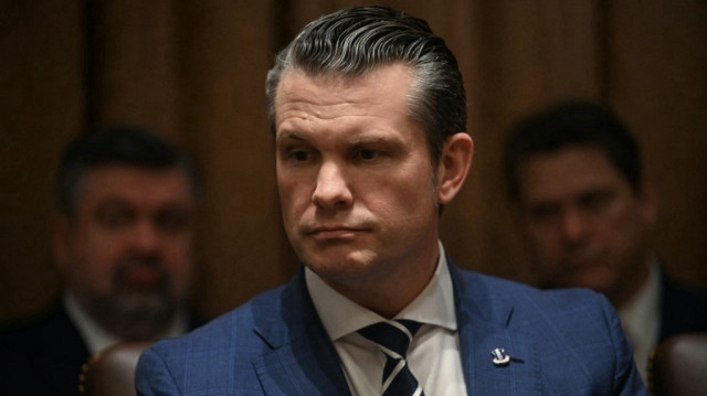 Le secrétaire américain à la Défense, Pete Hegseth.