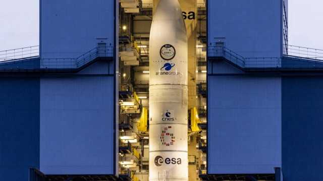 La fusée Ariane 6 de l'Agence spatiale européenne (ESA).