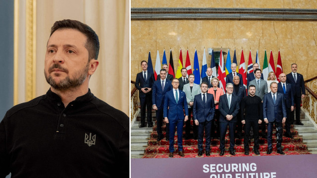 Ukrayna Devlet Başkanı Volodimir Zelenskiy açıklama yaptı.