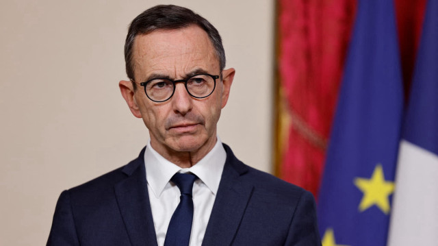 Le Ministre français de l'Intérieur, Bruno Retailleau.