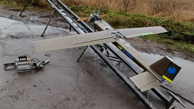 A la suite de la frappe d'un missile balistique Iskander-M avec des munitions à fragmentation, il y a des morts et des blessés, en Ukraine, le 02 mars 2025.