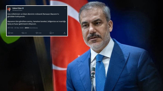 Dışişleri Bakanı Hakan Fidan