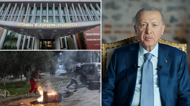 Cumhurbaşkanı Erdoğan, korsan sokak gösterilerinin İBB'deki soygunu örtme çabası olduğunu vurguladı.