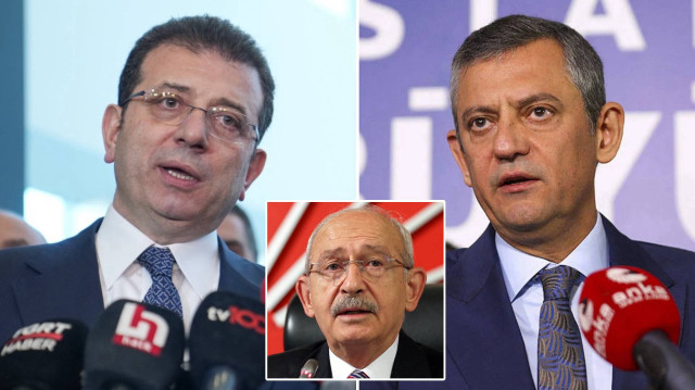 Ekrem İmamoğlu - Kemal Kılıçdaroğlu - Özgür Özel.