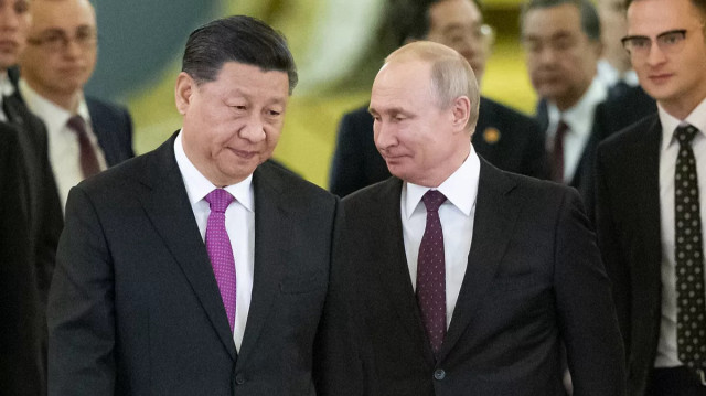 Çin Devlet Başkanı Şi ile Rus mevkidaşı Putin (Foto: Arşiv)