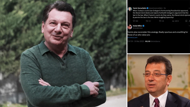 İmamoğlu'nun örtülü reklamını yaptığı için soruşturma başlatılan Vedat Milör, bir Yunan akademisyenin Fransa-Türkiye yargısı kıyasına tepki gösterdi.