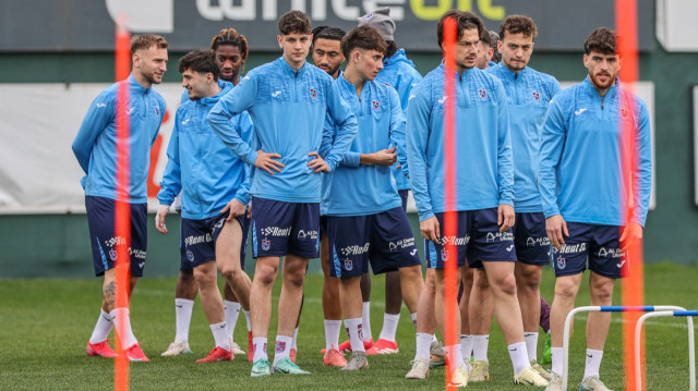 Trabzonspor'da kupa maçı hazırlıkları yapılan idmanla başladı.
