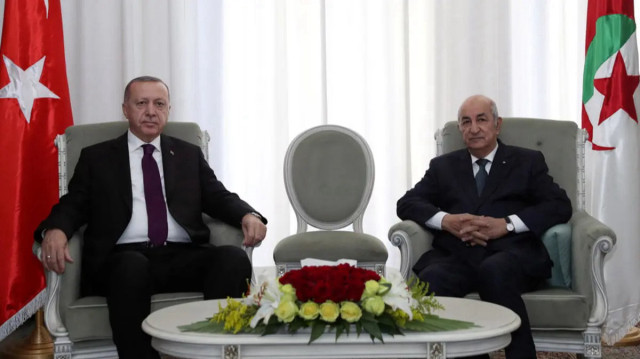 الرئيس أردوغان يهنئ نظيره الجزائري بعيد الفطر