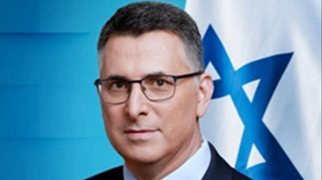 Le ministre des Affaires étrangères de l'entité sioniste, Gideo Sa'ar