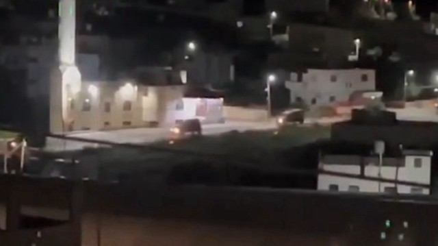 Raid israélien dans la localité de Tammun, en Palestine occupée, le 30 mars 2025.