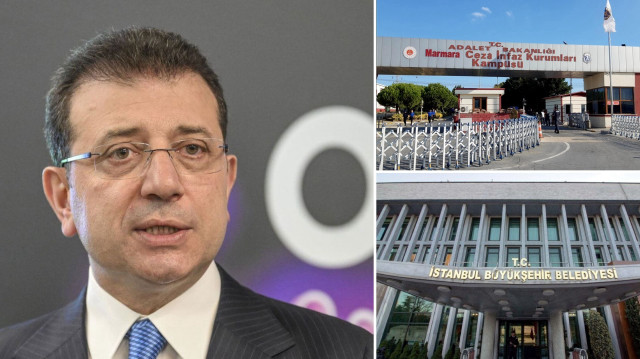 İmamoğlu, tutuklanarak Silivri'de bulunan Marmara Cezaevi'ne gönderildi.