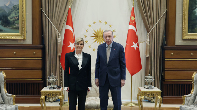 Cumhurbaşkanı Recep Tayyip Erdoğan- Hırvatistan'ın eski cumhurbaşkanlarından Kolinda Grabar-Kitarovic