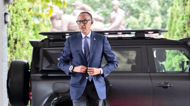 Le Président rwandais, Paul Kagame.