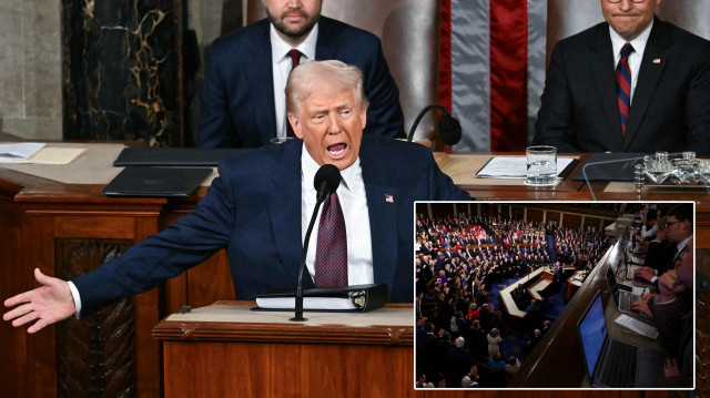ABD Başkanı Trump, kongrede ilk kez konuştu
