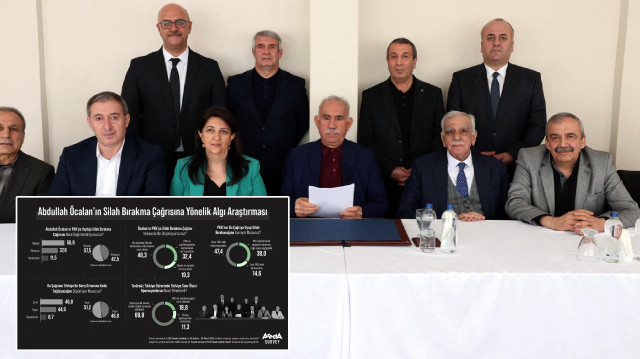 Teröristbaşı Öcalan PKK'ya silah bırakma çağrısı yaptı