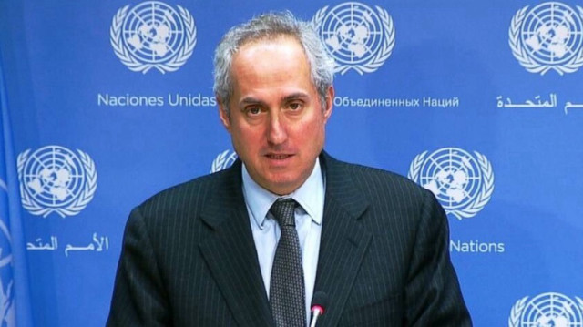 Stéphane Dujarric, porte-parole de l’ONU.