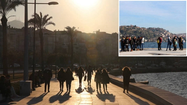 Hava sıcaklıkları artıyor.