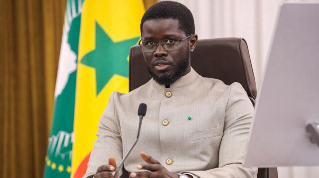 Le Président Sénégalais, Bassirou Diomaye Diakhar Faye.