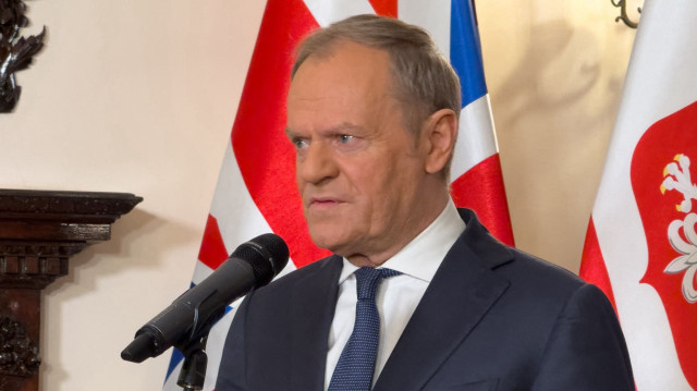 Le Premier ministre polonais, Donald Tusk, au sommet des dirigeants européens à Londres, le 2 mars 2025.