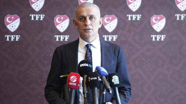 Türkiye Futbol Federasyonu Başkanı İbrahim Hacıosmanoğlu.
