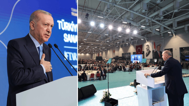 Cumhurbaşkanı Recep Tayyip Erdoğan, Yenikapı Kadir Topbaş Gösteri ve Sanat Merkezi'nde düzenlenen Türkiye Esnaf ve Sanatkarlar İftar Programı'na katılarak konuşma yaptı.