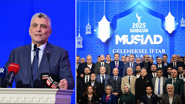 Ticaret Bakanı Ömer Bolat, Müstakil Sanayici ve İşadamları Derneği (MÜSİAD) tarafından düzenlenen Geleneksel İftar Programı'na katılarak konuşma yaptı.
