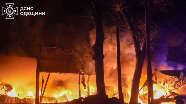 Crédit Photo: Handout / STATE EMERGENSY SERVICE OF UKRAINE / AFP