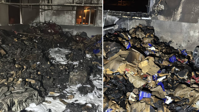 Ekiplerin kısa sürede kontrol altına aldığı yangında maddi hasar meydana geldi.