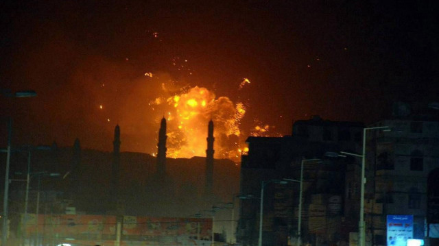 "الحوثي": 22 غارة أمريكية على صنعاء وصعدة شمال اليمن