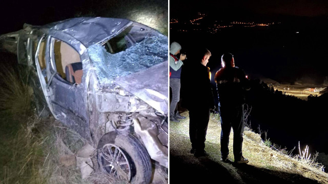 Dört kişilik ailede baba hayatını kaybederken, anne ve iki oğlu yaralı olarak hastaneye kaldırıldı.