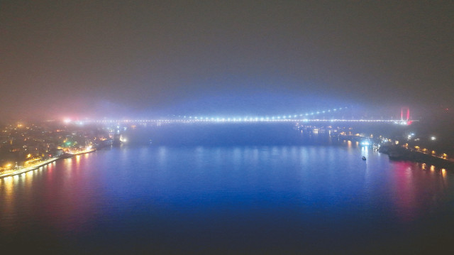 Sisin en etkili olduğu bölge ise Boğaz çevresi oldu.