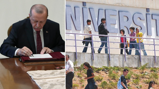 Cumhurbaşkanı Erdoğan, 13 üniversiteye rektör ataması yaptı.