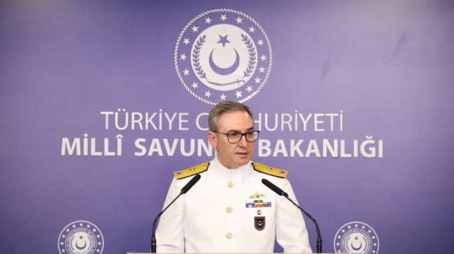 Le porte-parole du ministère et brigadier-amiral, Zeki Aktürk