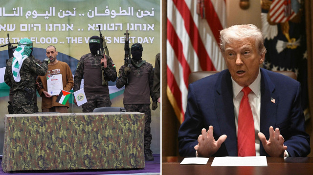Trump, İsrailli esiler konusunda Hamas ve Tel Aviv taraflarıyla iletişim halinde olduklarını söyledi.