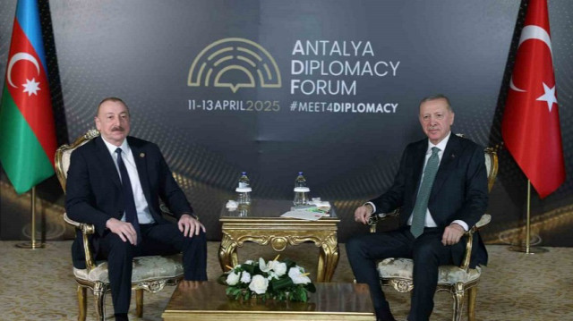 Turkish President Recep Tayyip Erdogan and Azerbaijani President Ilham Aliyev