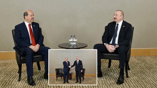 Ersin Tatar - İlham Aliyev.