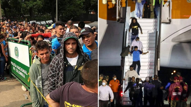 Şubat ayından bu yana 2 bin 368 Venezuelalı ülkesine geri döndü.