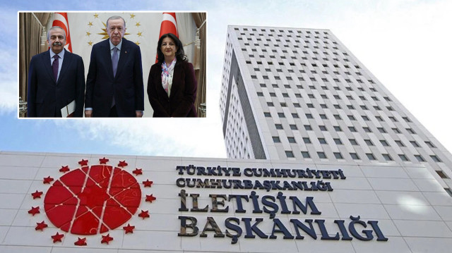 DEM Parti heyeti Cumhurbaşkanı Erdoğan ile görüştü.