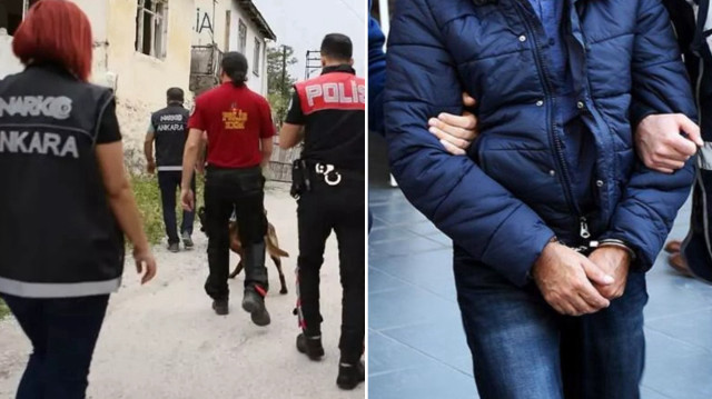 Ankara'da uyuşturucu operasyonu