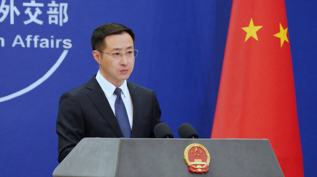Le porte-parole du ministère chinois des Affaires étrangères, Lin Jian.