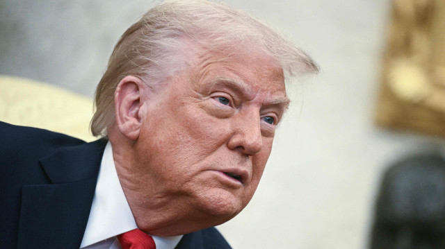 İran'ın nükleer silaha sahip olmayacağını açıklayan ABD Başkanı Trump.