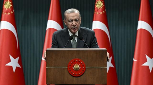 Trkiye stands next to Syria against attempts to block peace, stability: President Erdogan