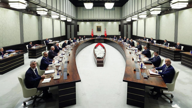 Cumhurbaşkanlığı Kabinesi Beştepe'de toplandı.