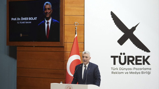 Ticaret Bakanı Ömer Bolat, bakanlıkta TÜREK Tanıtım ve İmza Töreni'ne katıldı