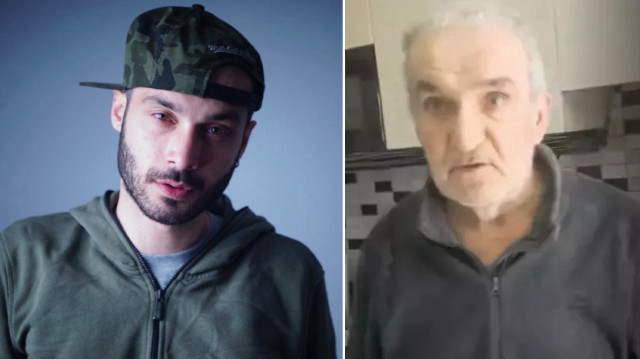 Sansar Salvo olarak bilenen Rapçi Ekin Can Arslan canlı yayında babasını dövdü.