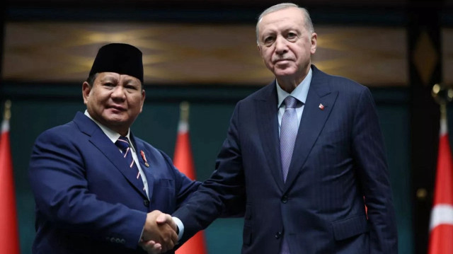 Prabowo Subianto - Cumhurbaşkanı Recep Tayyip Erdoğan