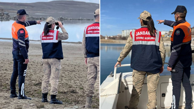 Jandarma ekipleri inci kefali yasağını delmek isteyenler için nöbet tutuyor.