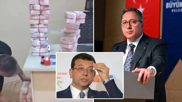 Fatih Keleş'in ofisinden balya balya para çıktı.