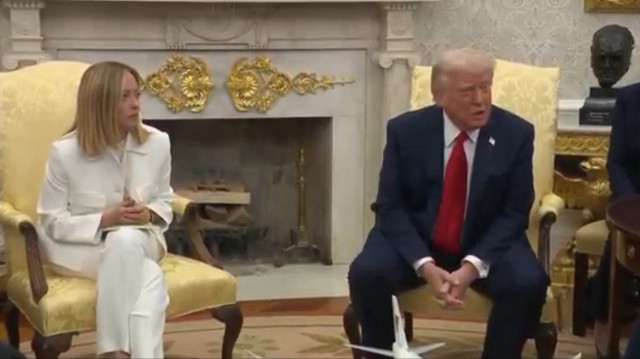 Trump ve Meloni, görüşmenin ardından basın toplantısı düzenledi.